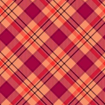 Seamless tartan vector pattern Stock Illustration