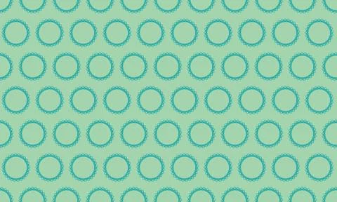 Seamless teal circle pattern.  Elegant geometric design ideal for website bac 스톡 일러스트