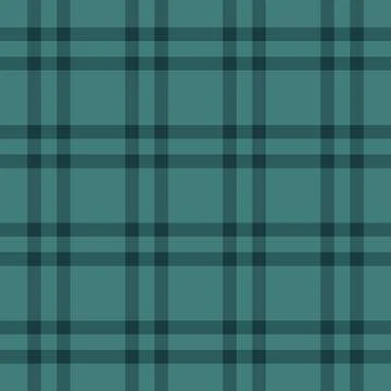 Seamless teal plaid pattern. Perfect for backgrounds, textiles, or design ele 스톡 일러스트