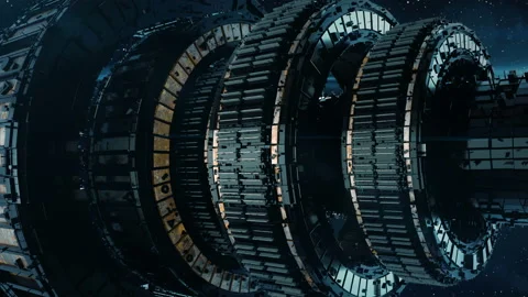 Seamless Techno SciFi element. Stock Footage 105060052