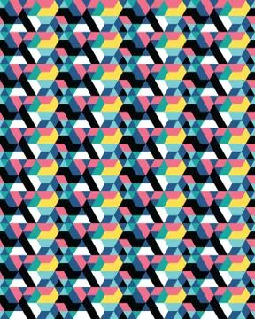 Seamless template, repeating pattern Stock Illustration