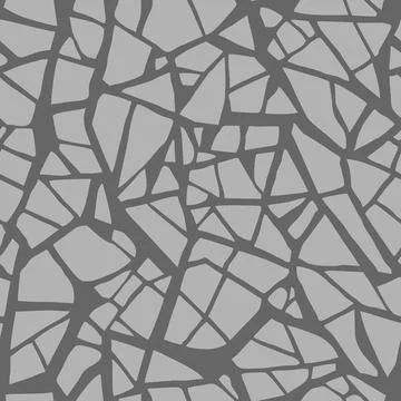 Seamless terrazzo pattern. Grunge texture. Vector Stock Illustration