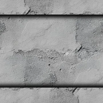 Seamless textexture old gray stone wall with crack background yo Fotos de archivo