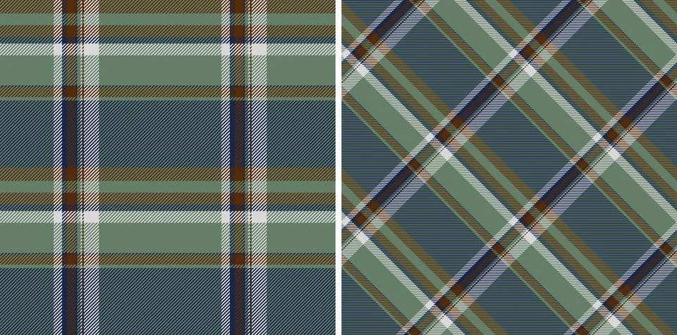 Seamless textile pattern of background plaid vector with a tartan fabric ch.. 스톡 일러스트