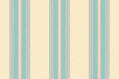 This seamless textile pattern features elegant vertical stripes in soft teal  Illustrazione stock