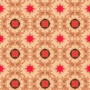 Seamless Textile Pattern Stock-Illustration