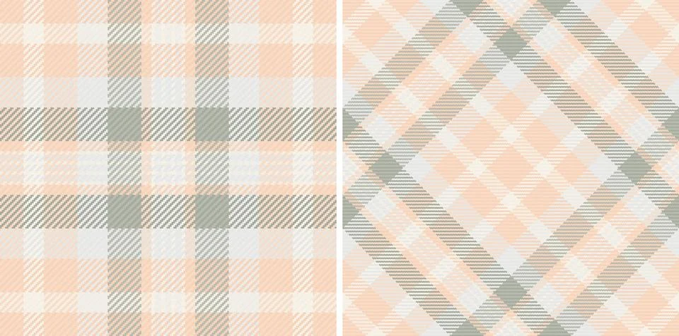 Seamless textile pattern of texture plaid background with a fabric tartan c.. 스톡 일러스트
