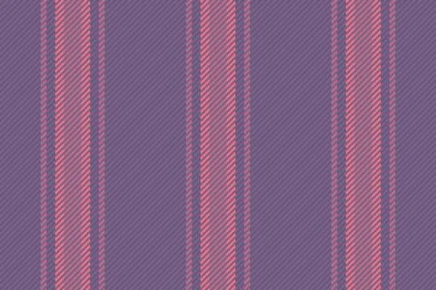A seamless textile pattern with vertical stripes in muted violet and soft cor Stock Illustration