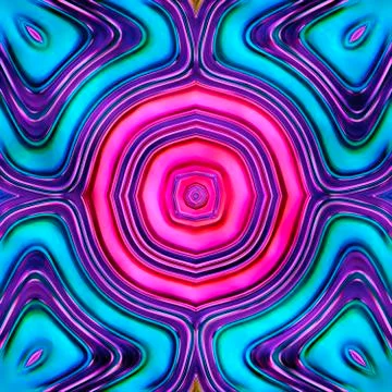 Seamless texture  abstract bright shiny colorful geometric shapes Illustrazione stock