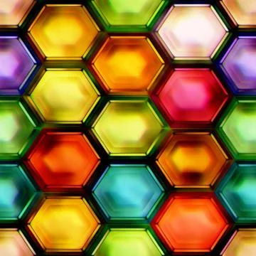 Seamless texture of abstract bright shiny colorful Illustrazione stock