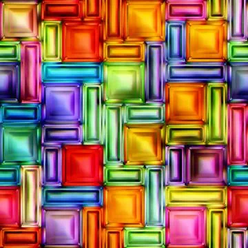 Seamless texture of abstract bright shiny colorful Stock Illustration