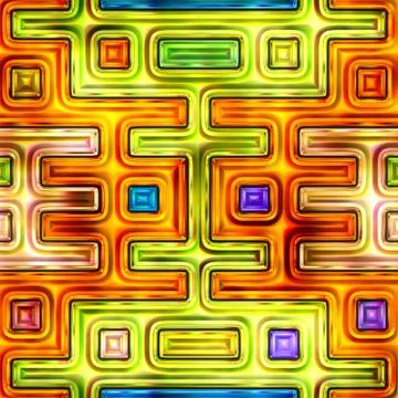Seamless texture of abstract bright shiny colorful Illustrazione stock