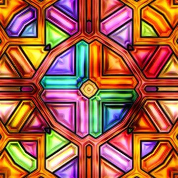 Seamless texture of abstract bright shiny colorful Stock Illustration