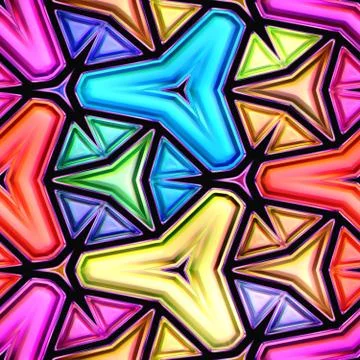 Seamless texture of abstract bright shiny colorful Stock Illustration