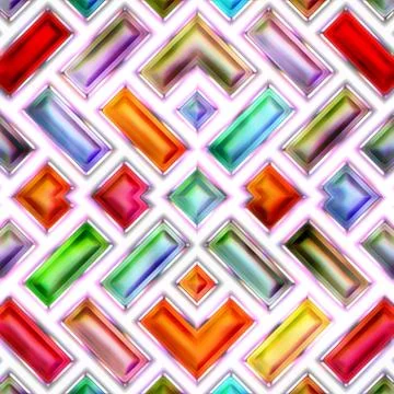 Seamless texture of abstract bright shiny colorful Stock Illustration