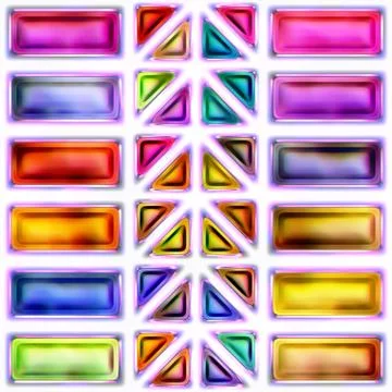 Seamless texture of abstract bright shiny colorful イラスト素材