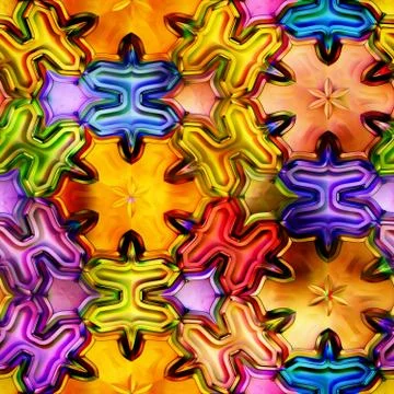 Seamless texture of abstract bright shiny colorful Stock Illustration