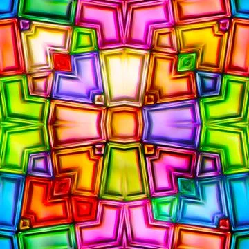 Seamless texture of abstract bright shiny colorful Stock Illustration