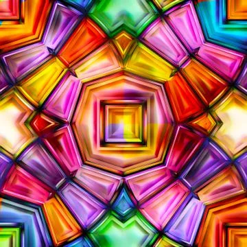 Seamless texture of abstract bright shiny colorful Illustrazione stock