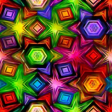 Seamless texture of abstract bright shiny colorful Stock Illustration