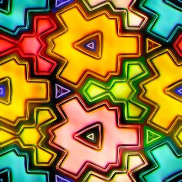 Seamless texture of abstract bright shiny colorful Stock Illustration