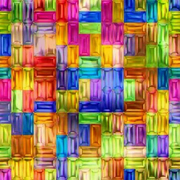 Seamless texture of abstract bright shiny colorful Stock Illustration