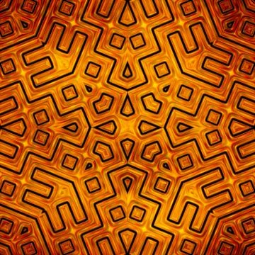 Seamless texture of abstract bright shiny orange Stock Illustration