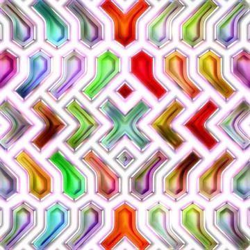 Seamless texture of abstract bright shiny colorful Stock Illustration