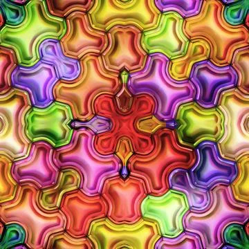 Seamless texture of abstract bright shiny colorful Stock Illustration