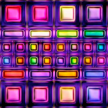 Seamless texture of abstract bright shiny colorful イラスト素材