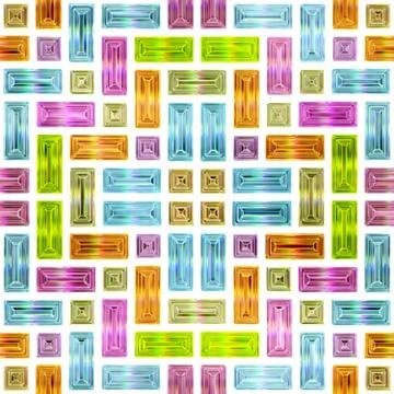 Seamless texture of abstract bright shiny colorful Stock Illustration