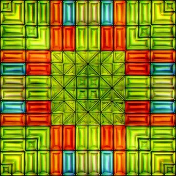 Seamless texture of abstract bright shiny colorful illustration Stock Illustration
