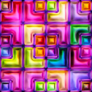 Seamless texture of abstract bright shiny colorful Stock Illustration