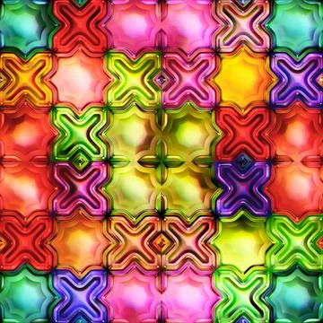 Seamless texture of abstract bright shiny colorful Stock Illustration