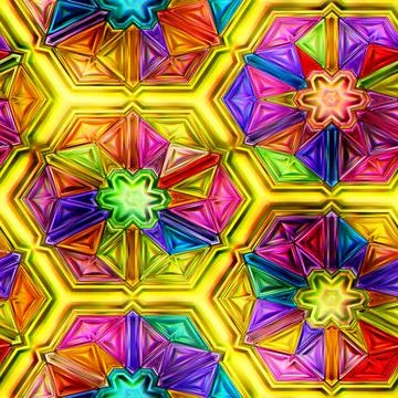 Seamless texture of abstract bright shiny colorful Illustrazione stock