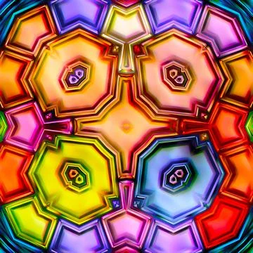 Seamless texture of abstract bright shiny colorful Illustrazione stock