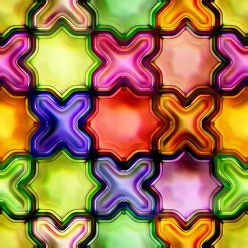 Seamless texture of abstract bright shiny colorful イラスト素材