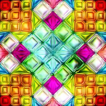 Seamless texture of abstract bright shiny colorful Stock Illustration