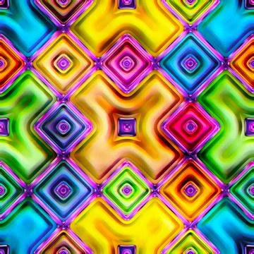 Seamless texture of abstract bright shiny colorful Illustrazione stock