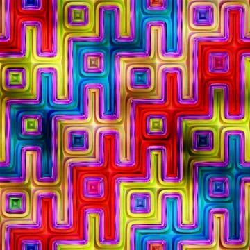 Seamless texture of abstract bright shiny colorful Stock Illustration