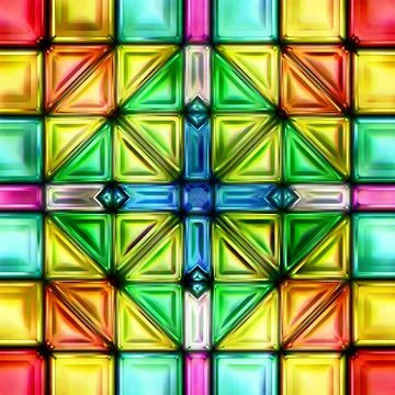 Seamless texture of abstract bright shiny colorful Stock Illustration