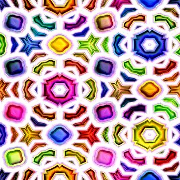 Seamless texture of abstract bright shiny colorful Stock Illustration