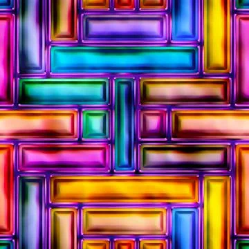 Seamless texture of abstract bright shiny colorful Stock Illustration