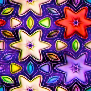 Seamless texture of abstract bright shiny colorful Stock Illustration