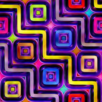 Seamless texture of abstract bright shiny colorful Stock Illustration