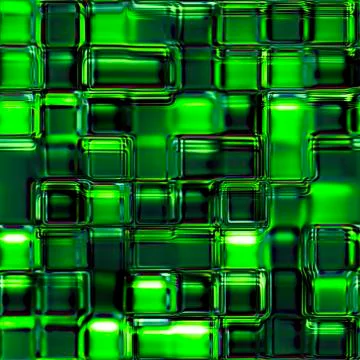 Seamless Texture abstract green squares Illustrazione stock