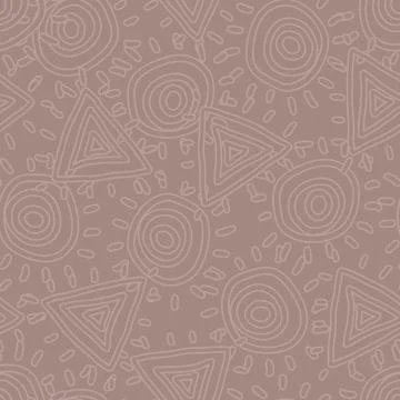 Seamless texture with abstract sun. Vector illustration Illustrazione stock