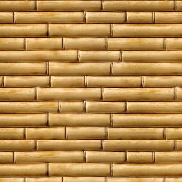 SEAMLESS TEXTURE OF BAMBOO, BEIGE BACKGROUND Stock Illustration