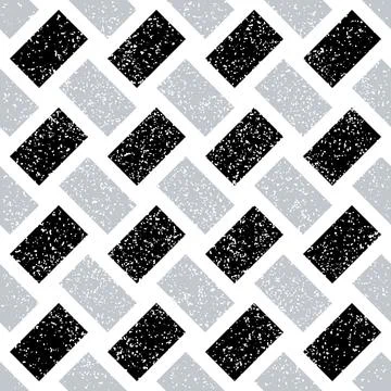Seamless texture with black and silver gray bands 4 7636 Illustrazione stock