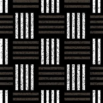 Seamless texture with black and silver gray bands 7 7850 Illustrazione stock